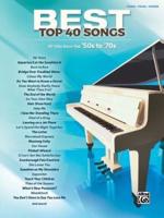 Best Top 40 Songs, '50S to '70S