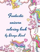 Fantastic unicorn coloring book