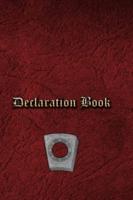 Declaration Book - Mark Mason: Maroon