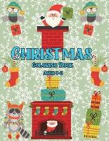 Christmas Coloring Book for Kids 4-8 Ages