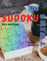 SUDOKU TWINS : 300 SUDOKU TWINS ALPHABET LETTERS, MEDIUM DIFFICULTY, WITH SOLUTIONS