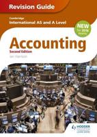 Cambridge International AS/A Level Accounting. Revision Guide