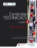 Cambridge Technicals. Level 3 Business