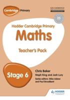 Hodder Cambridge Primary Mathematics. Teacher's Resource Pack 6