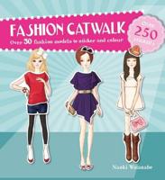 Fashion Catwalk Dres Up Sticker Book