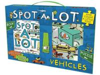 Spot A Lot Vehicles Board Book & 20-Piece Puzzle
