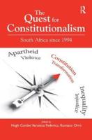 The Quest for Constitutionalism