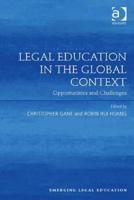 Legal Education in the Global Context