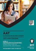 AAT Work Effectively in Accounting and Finance