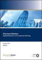 Chartered Banker Applied Business and Corporate Banking