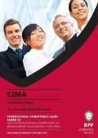 CIMA Paper T4, Test of Professional Competence in Management Accounting (TOPCIMA)