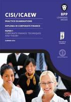 CISI/ICAEW Diploma in Corporate Finance Technique and Theory