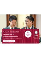 CIMA, for Exams in 2015 and 2016. Operational Paper E1 Organisational Management