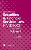 Butterworths Securities and Financial Services Law Handbook