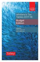 Whillans's Tax Tables 2017-18