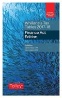 Whillans's Tax Tables 2017-18