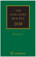 The Civil Court Practice 2018