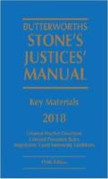 Butterworths Stone's Justices' Manual 2018