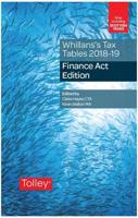 Whillans's Tax Tables 2018-19