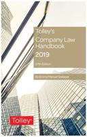 Tolley's Company Law Handbook