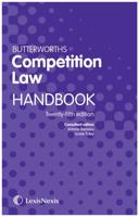 Butterworths Competition Law Handbook