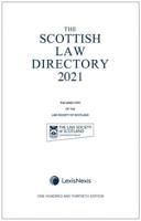 The Scottish Law Directory: The White Book 2021
