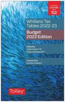 Whillans's Tax Tables 2022-23 (Budget Edition)