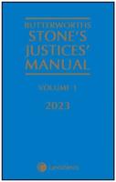 Butterworths Stone's Justices' Manual 2023