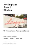 UK Perspectives on Francophone Canada