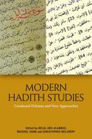 Modern Hadith Studies