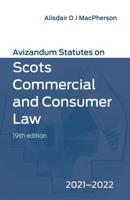 Avizandum Statutes on Scots Commercial and Consumer Law