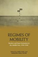 Regimes of Mobility