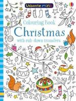 Colouring Book Christmas With Rub-Down Transfers X5 Pack