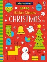 Sticker Shapes Christmas X5 Pack