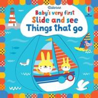 Usborne Baby's Very First Slide and See Things That Go