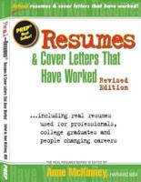 Resumes & Cover Letters That Have Worked