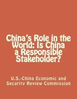 China's Role in the World