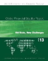 Global Financial Stability Report, April 2013