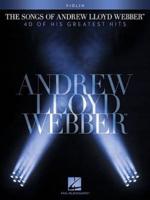 LLOYD WEBBER THE SONGS OF ANDREW LLOYD WEBBER VIOLIN SOLO BOOK