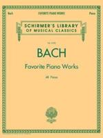Bach Favorite Piano Works