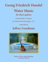 Georg Friedrich Handel Water Music for Three Guitars