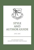 Air University Style and Author Guide