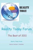 Reality Today Forum The Best of 2011
