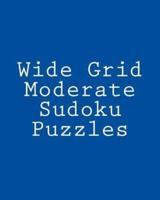 Wide Grid Moderate Sudoku Puzzles