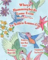 Where Hummingbirds Come from / Var Kolibrin Kommer