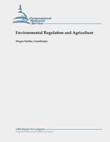 Environmental Regulation and Agriculture