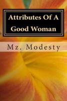 Attributes of a Good Woman