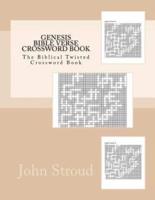 Genesis Bible Verse Crossword Book