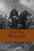 Civil War Manuscripts
