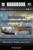 Establishing a Lessons Learned Program - Observations, Insights, and Lessons